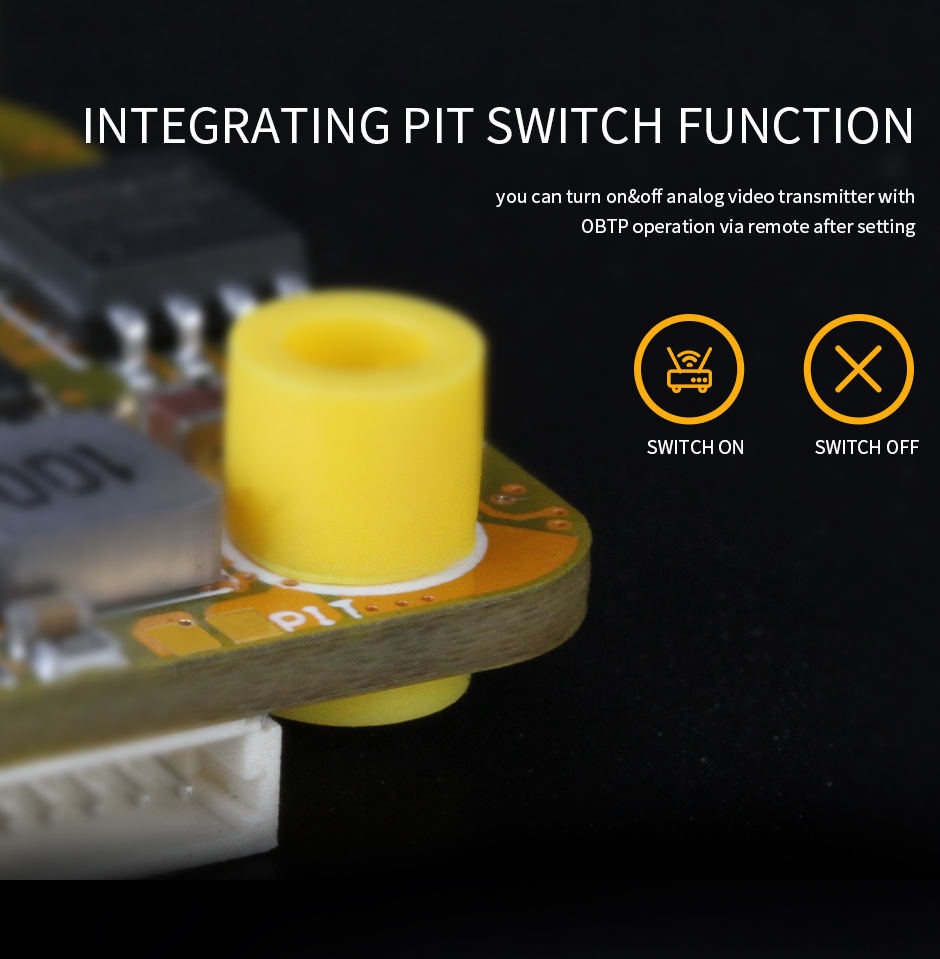 Integrating Pit Switch Function